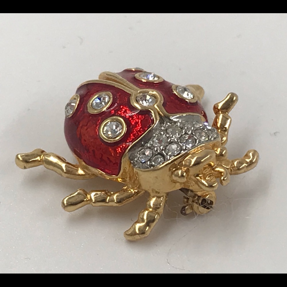Vintage Ladybug AFJ Pin Brooch